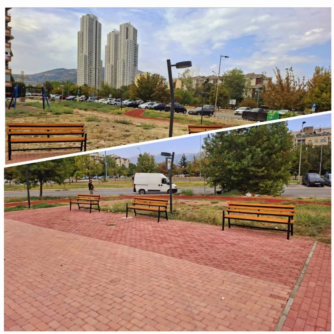 Општина Аеродром поставува нова урбана опрема