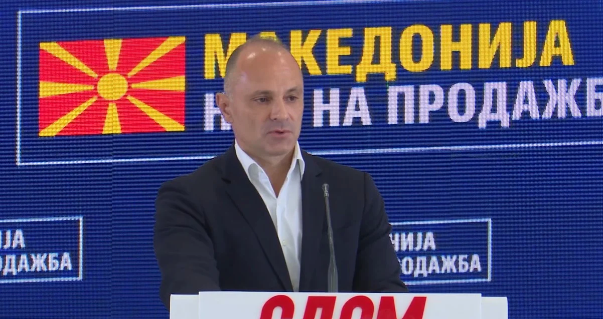Филипче: Намалена воената помош од САД, поради криминалната власт, Македонија ја губи довербата