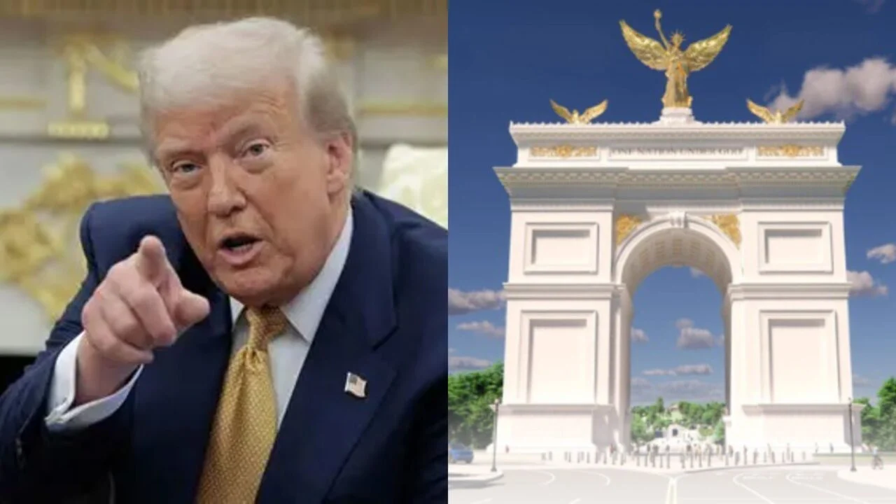 (Фото) Трамп ќе гради Триумфална капија