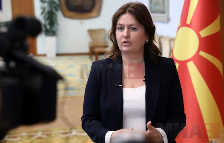 Божиновска во интервју за МИА: Ги градиме новите гасни врски и ја зајакнуваме енергетската мрежа, резултатите се проверливи