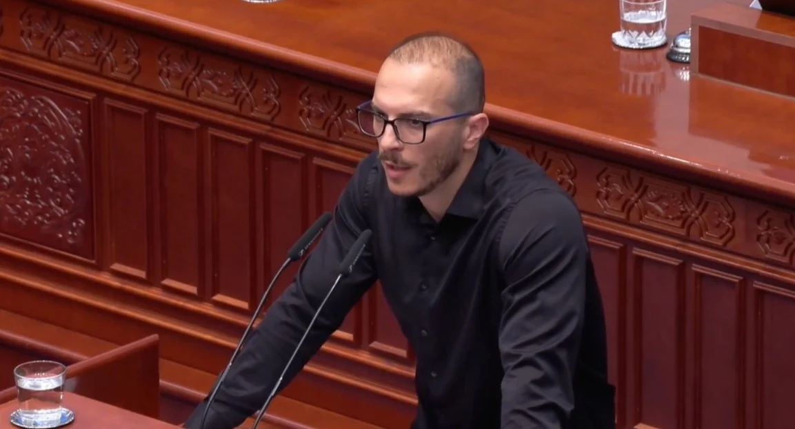 (Видео) Јанчев: ДПМНЕ ја остава отворена вратата за бизнис со опожарени шуми – вторпат не го поддржа предлогот на Левица за 50-годишна забрана за сеча и градење