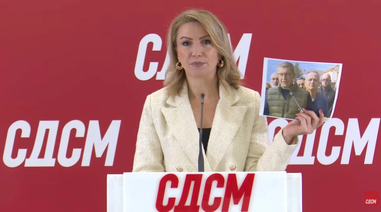 (Видео) Кузеска: Симе не е во затвор, повторно е со Мицкоски, пуштен е да работи за ВМРО-ОКГ во Брвеница
