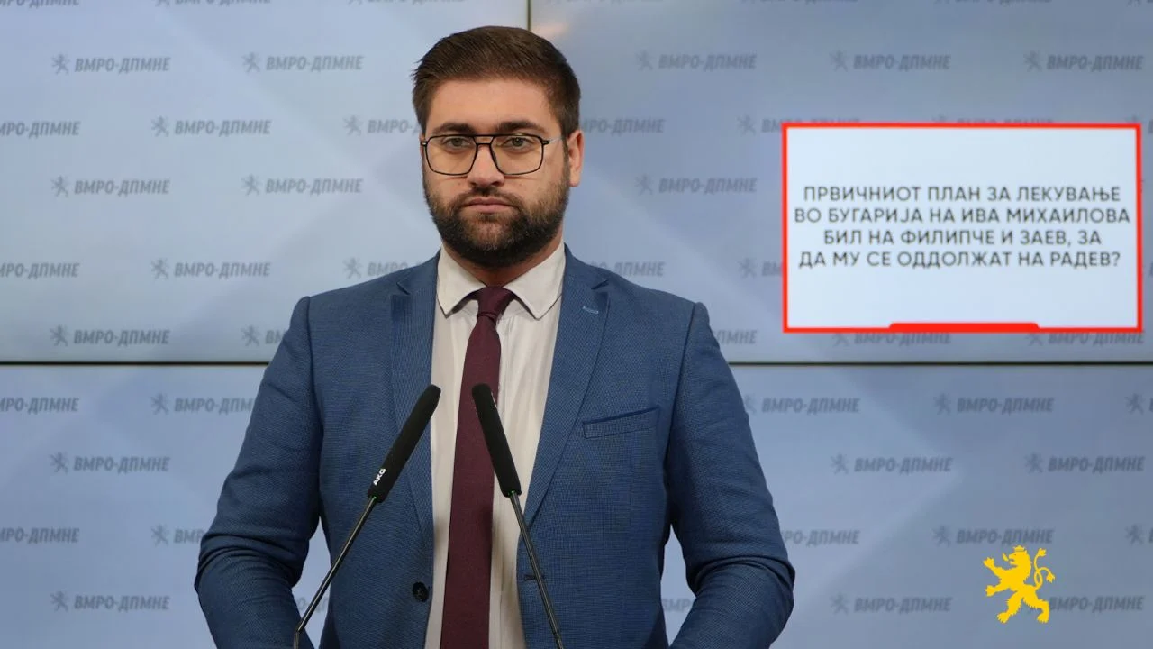 (Видео) Манасиевски: Првичниот план за лекување во Бугарија на Ива Михаилова бил на Филипче и Заев, за да му се оддолжат на Радев
