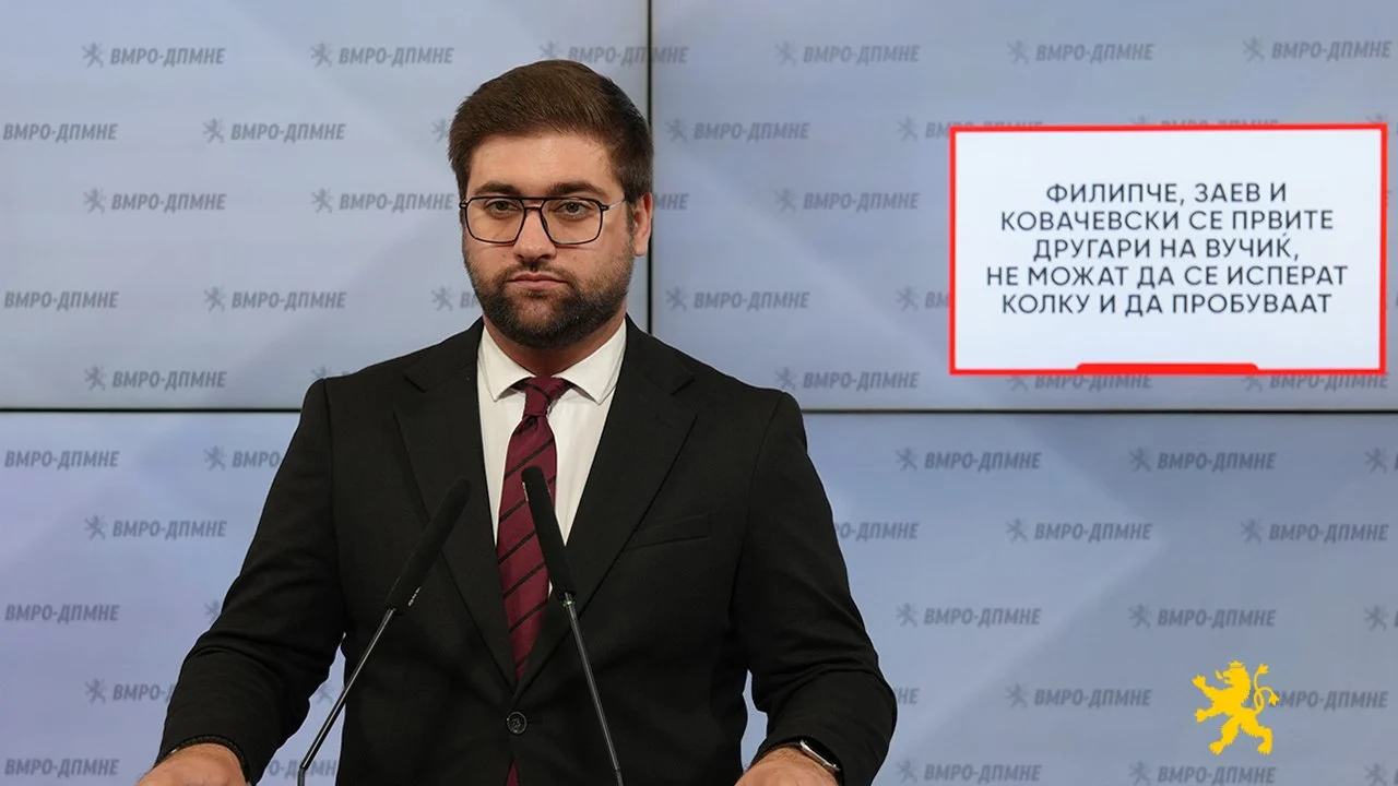 (Видео) Манасиевски: Филипче, Заев и Ковачевски се првите другари на Вучиќ, не можат да се исперат колку и да се обидуваат