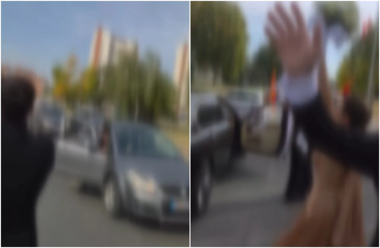 (Видео) Се веселеа на свадба и блокираа булевар во Аеродром: казнети возачи од Скопје