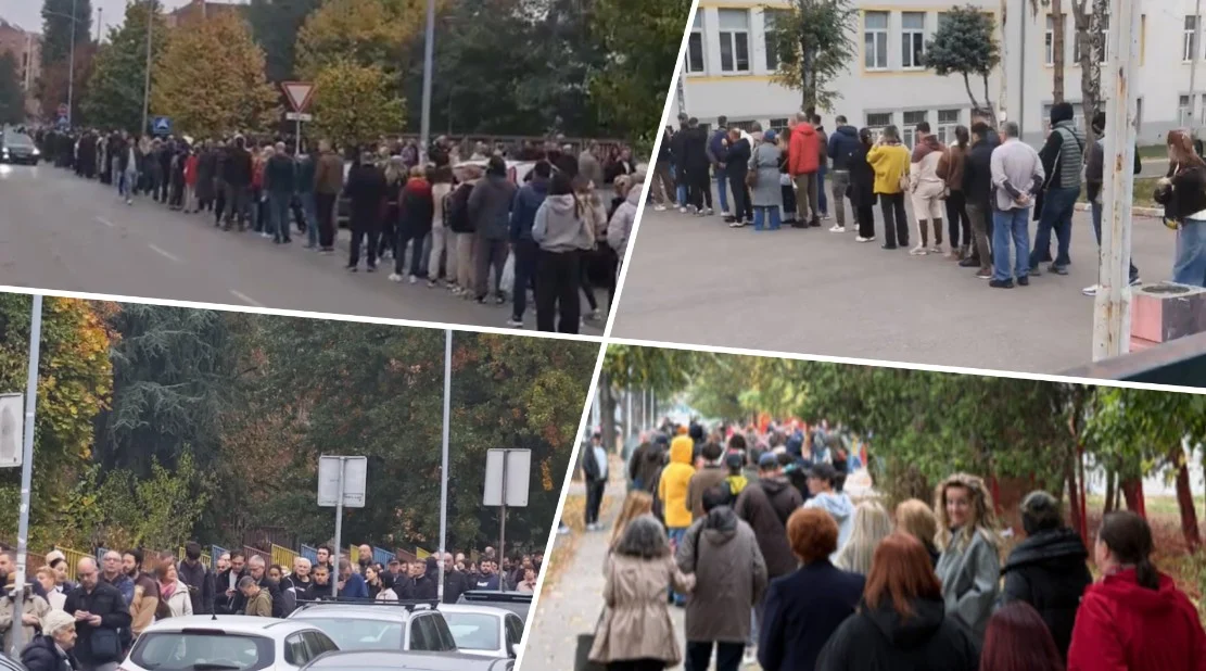 (🔴Во живо) Избори во Србија: Редици пред избирачките места во Белград и Нови Сад