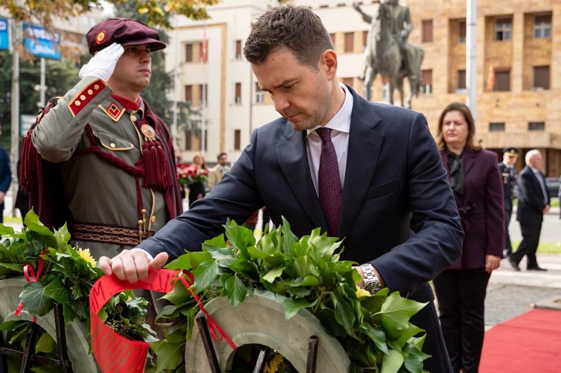 Министерот Муцунски ја предводеше владината делегација на одбележувањето на 23 Октомври