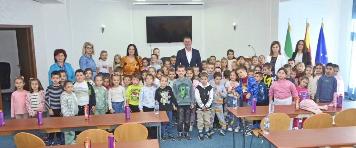 Првачињата во посета на Општина Пробиштип, Тоневски: Нивните идеи нè потсетуваат за кого ја градиме иднината